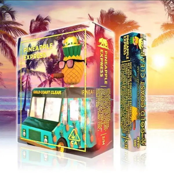 Looking for a delicious, refreshing vape? Try Gold Coast Clear Pineapple Express! This disposable e-liquid cartridge is made with the highest quality clear pineapple flavor